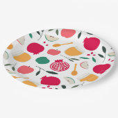 ロシュ・ハシャナ ペーパープレート (アングル)