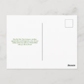 ロシュ・ハシャナ ポストカード (裏面)