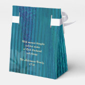 ロシュ・ハシャナ |ユダヤの新年の饗宴のお願い フェイバーボックス (裏面サイド)