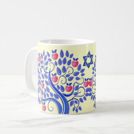 ロシュ・ハシャナ |ユダヤ人の新年の贈り物 コーヒーマグカップ