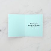 ロシュ・ハシャナ - ヴィンテージ ユダヤ教の新年 シーズンカード (内部)