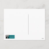 ロシュ・ハシャーナー | ユダヤの新年 ネイビーブルー ゴールド シーズンポストカード (裏面)