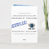 ロシュ・ハソナが大好き シーズンカード (裏面)