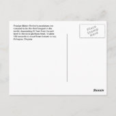 ロシルンメトロステーションエスカレータアーリントンVA ポストカード (裏面)