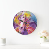 ロシーナ ラージ壁時計 (ホーム)