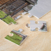 ロシ華美ア,木造教会 ジグソーパズル (側面)