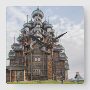 ロシ華美ア,木造教会 スクエア壁時計
