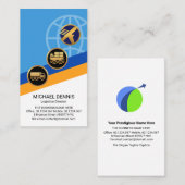 ロジスティクスグローバルパスレイヤー輸送サービス 名刺 (正面/裏面)