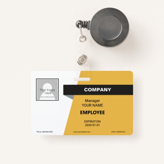 ロジスティクスバッジ バッジ (正面リトラクタブル付き)