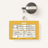 ロジスティクスバッジ バッジ (裏面リトラクタブル付き)