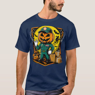 ロジスティクス不気味マネージャー面白いハロウィーンウィッチ2 Tシャツ