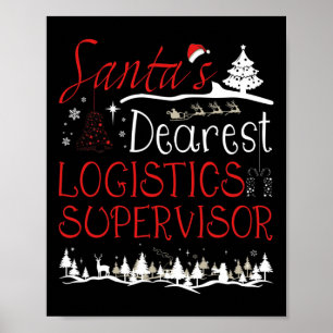 ロジスティクス・スーパーバイザー クリスマス・ジョブ 楽しいクリスマス ポスター