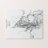 ロジャエクアドル南米トラベルワールドシティマップ ジグソーパズル (横)