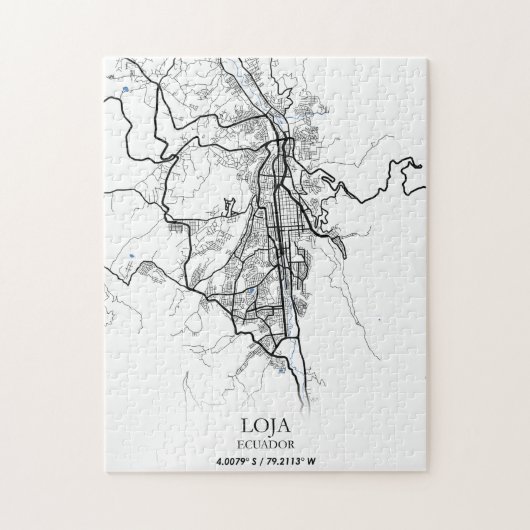 ロジャエクアドル南米トラベルワールドシティマップ ジグソーパズル (縦)