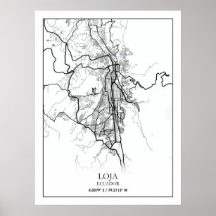 ロジャエクアドル南米トラベルワールドシティマップ ポスター