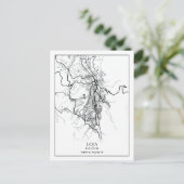 ロジャエクアドル南米トラベルワールドシティマップ ポストカード (スタンド正面)