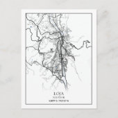 ロジャエクアドル南米トラベルワールドシティマップ ポストカード (正面)