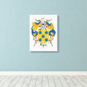 ロジャス家紋 キャンバスプリント (インサイチュ (ウッドフロア))