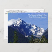 ロジャーのパスの郵便はがきの頂上 ポストカード (正面/裏面)