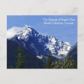 ロジャーのパスの郵便はがきの頂上 ポストカード (正面)
