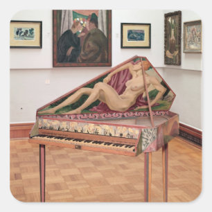 ロジャーの揚げ物によって絵を描かれるバージナル スクエアシール