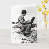 ロジャーの揚げ物 カード (黄色い花)