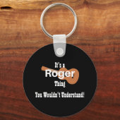 ロジャーキーチェーン キーホルダー (正面)