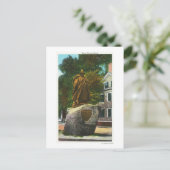 ロジャーコナント像のビュー ポストカード (スタンド正面)