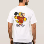 ロジャースの高等学校の卓球 Tシャツ (裏面)