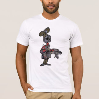 ロジャースのbrosによってすごいスカルのシェフ tシャツ