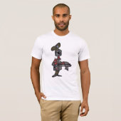 ロジャースのbrosによってすごいスカルのシェフ tシャツ (正面フル)