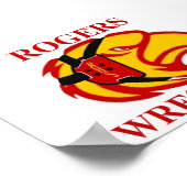 ロジャースホークヘッドレスリングポスター ポスター (角)