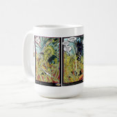 ロジャース先生のキャラクターのマグ コーヒーマグカップ (正面左)