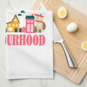 ロジャース氏は私の近所で私の準備をしなかった キッチンタオル (四つ折り)