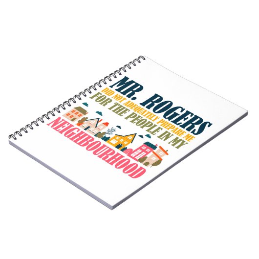 ロジャース氏は私の近所で私の準備をしなかった ノートブック (左側)