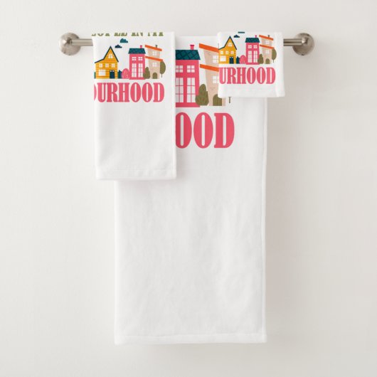 ロジャース氏は私の近所で私の準備をしなかった バスタオルセット (インサイチュ)