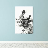 ロジャーフライ キャンバスプリント (インサイチュ (ウッドフロア))