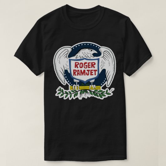 ロジャーラムジェットバルドイーグルクラシック Tシャツ (デザイン正面)