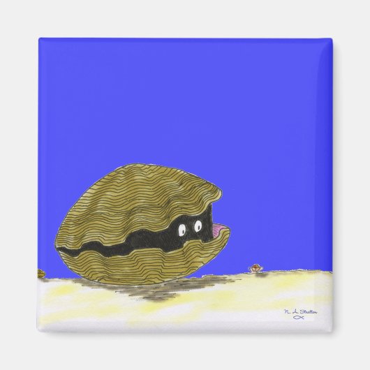 ロジャー・ザ・クラム – マグネット (正面)