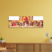 ロジャー・ファン・デル・ワイデン – 最後の審判の祭壇 キャンバスプリント (インサイチュ (リビング))