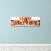 ロジャー・ファン・デル・ワイデン – 最後の審判の祭壇 キャンバスプリント (インサイチュ (ウッドフロア))