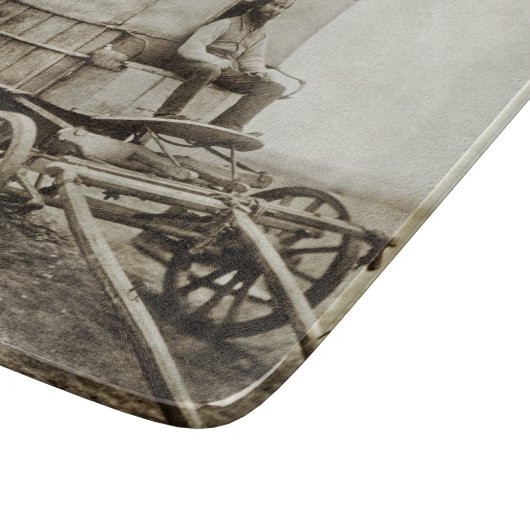 ロジャー・フェントンの写真ワゴン写真現実主義 カッティングボード (角)