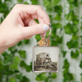 ロジャー・フェントンの写真ワゴン写真現実主義 キーホルダー (手)