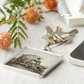 ロジャー・フェントンの写真ワゴン写真現実主義 キーホルダー (側面)