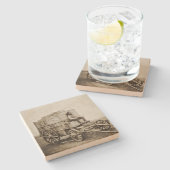 ロジャー・フェントンの写真ワゴン写真現実主義 ストーンコースター (横)