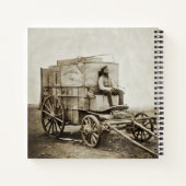 ロジャー・フェントンの写真ワゴン写真現実主義 ノートブック (裏面)