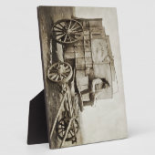 ロジャー・フェントンの写真ワゴン写真現実主義 フォトプラーク (側面)