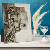 ロジャー・フェントンの写真ワゴン写真現実主義 フォトプラーク (側面)