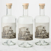 ロジャー・フェントンの写真ワゴン写真現実主義 リキュールボトルラベル (ボトル)