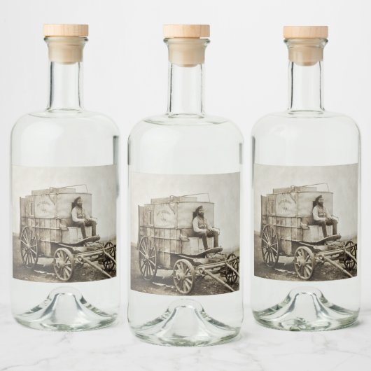 ロジャー・フェントンの写真ワゴン写真現実主義 リキュールボトルラベル (ボトル)